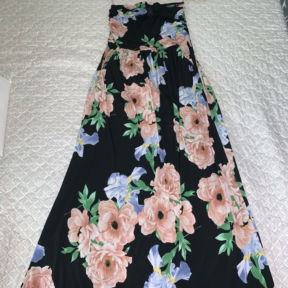 Maxi floral dress